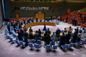Fotografía del Consejo de Seguridad de la ONU. EFE/Loey Felipe