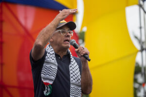 Foto de archivo del jefe negociador del chavismo, Jorge Rodríguez. EFE/ Miguel Gutiérrez