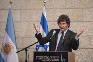 Imagen de archivo del presidente argentino, Javier Milei. EFE/ Magda Gibelli