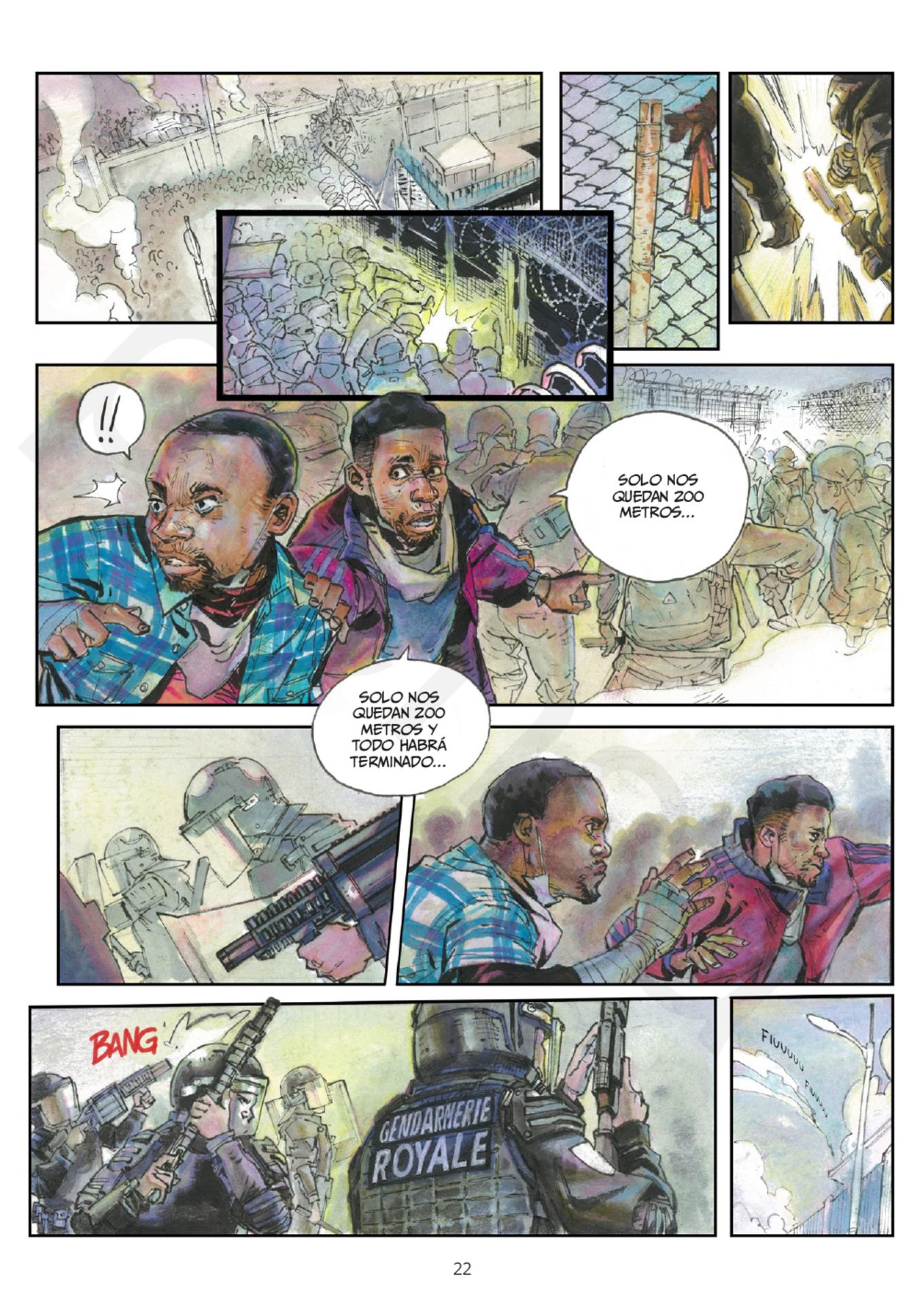 Imagen del cómic 'Los Nadie'.
