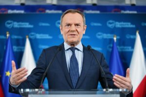 Imagen de archivo del primer ministro polaco, Donald Tusk.EFE/EPA/Marcin Obara POLAND OUT[POLAND OUT]