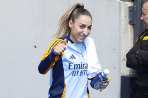 La ya exjugadora del Real Madrid F Olga Carmona en foto de archivo de JuanJo Martín. EFE