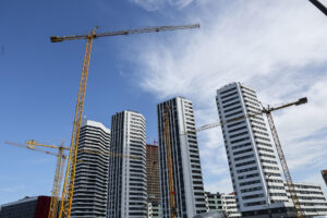 Vivienda en construcción en Bilbao en una imagen de archivo. EFE/Luis Tejido