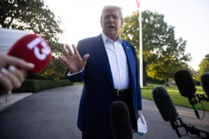 Fotografía del presidente de Estados Unidos, Donald Trump. EFE/Ffrancis Chung