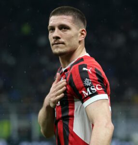 El serbio Luka Jovic, delantero del Milan en foto de archivo de /MATTEO BAZZI. EFE/EPA