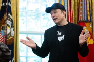 Fotografía del magnate Elon Musk. EFE/Ffrancis Chung
