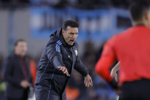 Lionel Scaloni, seleccionador de Argentina. EFE/ Juan Ignacio Roncoroni