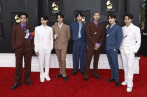 Los miembros del grupo surcoreano de K-pop BTS en una foto de archivo. EFE/EPA/DAVID SWANSON
