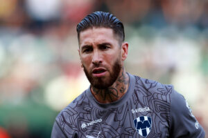 Sergio Ramos, autor del gol de Monterrey frente a Inter de Milán en el Mundial de Clubes. EFE/ Luis Ramírez