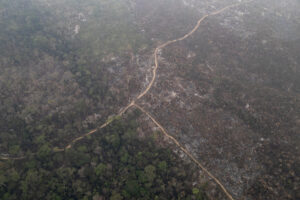 Imagen de archivo aérea de deforestación en la Amazonía brasileña. EFE/ Isaac Fontana