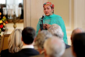 Fotografía de archivo de la vicesecretaria general de la ONU, Amina Mohamed. EFE/Leonardo Muñoz