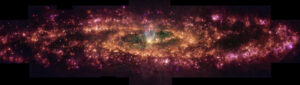 Un equipo internacional de astrónomos ha captado con ayuda del telescopio de largo alcance (VLT), situado en el observatorio de Cerro Paranal, en el desierto chileno de Atacama, la imagen más detallada de la "Galaxia del Escultor" con miles de colores simultáneamente que revela características nunca antes vistas de esta galaxia cercana. EFE/European Southern Observatory / SOLO USO EDITORIAL/SOLO DISPONIBLE PARA ILUSTRAR LA NOTICIA QUE ACOMPAÑA (CRÉDITO OBLIGATORIO)