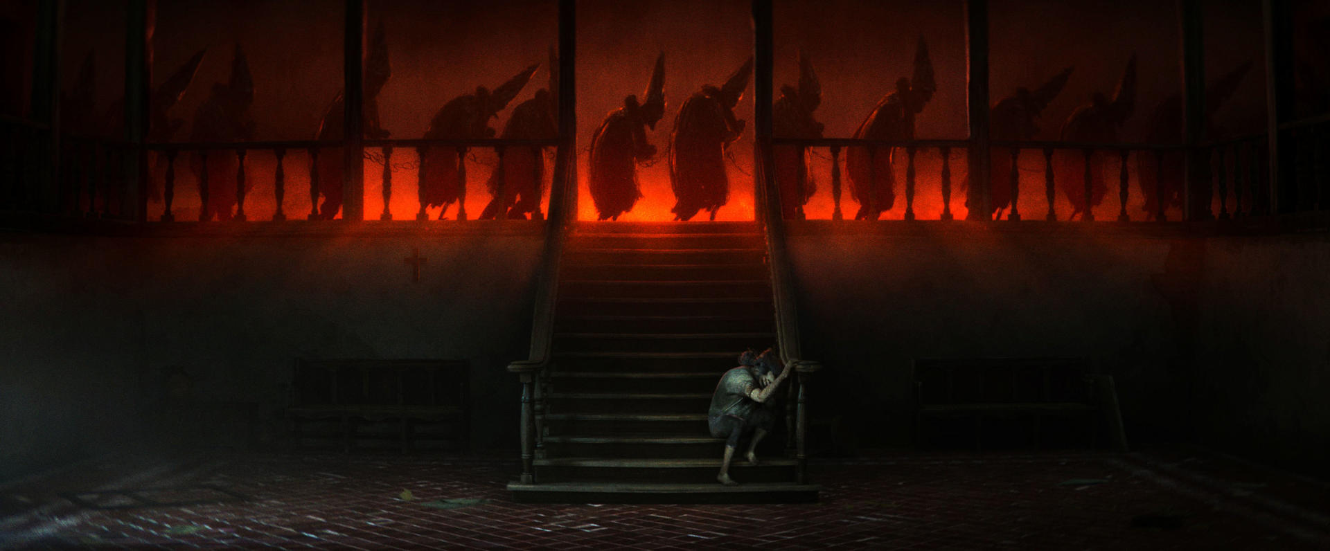 Fotograma cedido por Martirio Films de una escena del corto animado 'El Fantasma de la Quinta', del director James A. Castillo, que se estrenó en el Festival de Cine de Tribeca en Nueva York (Estados Unidos). EFE/ Martirio Films