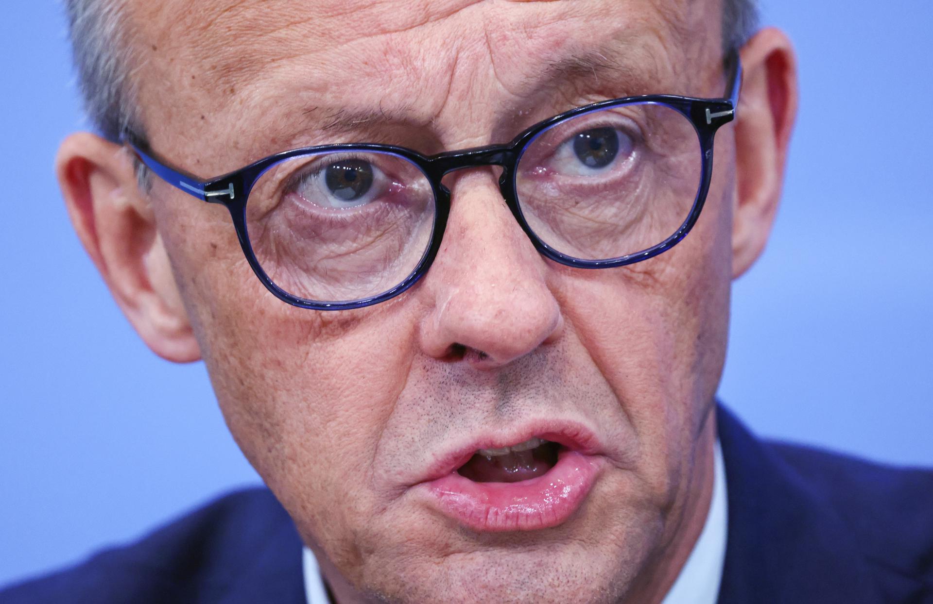 El canciller alemán, Friedrich Merz, en una imagen reciente. EFE/EPA/HANNIBAL HANSCHKE