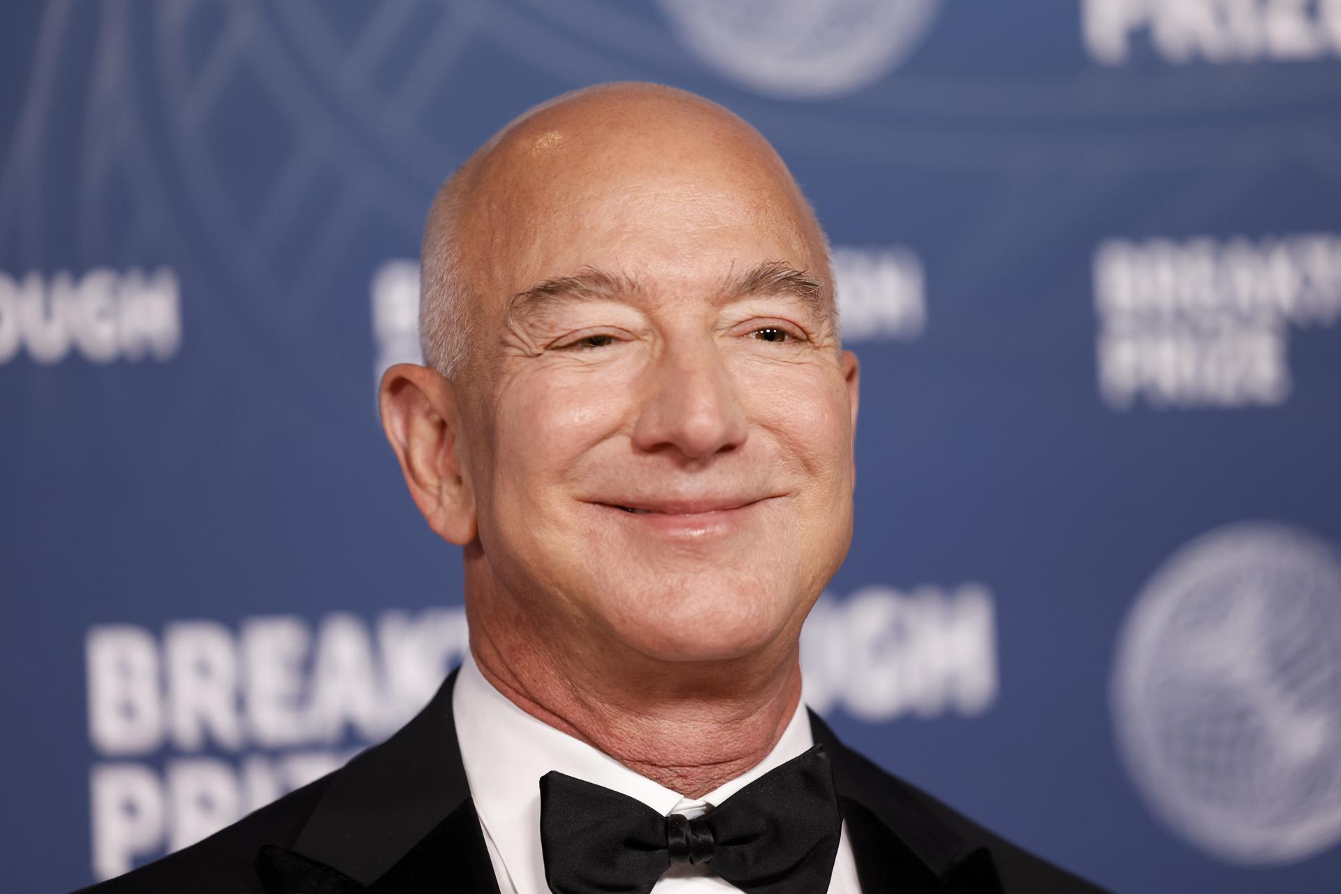 Imagen de Archivo de Jeff Bezos.EFE/EPA/CAROLINE BREHMAN