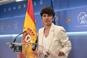 Imagen de archivo de la portavoz del PNV, Maribel Vaquero. EFE/J.P. Gandul