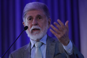 Foto de archivo de Celso Amorim, asesor especial de la Presidencia de Brasil. EFE/André Coelho
