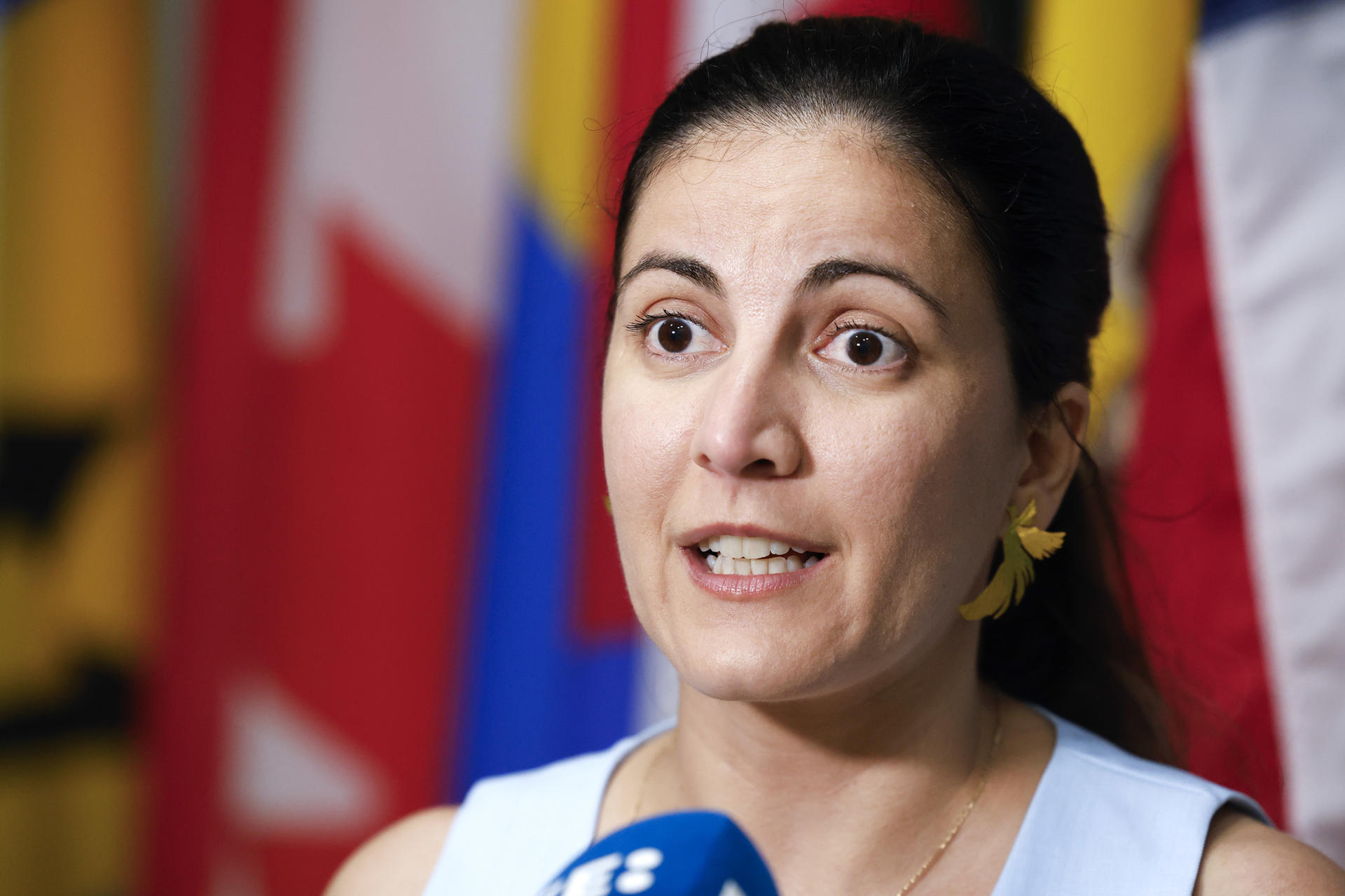La disidente cubana Rosa María Paya fue captada el pasado 26 de junio, durante una entrevista con EFE, en Saint John’s (Antigua y Barbuda). EFE/Bienvenido Velasco
