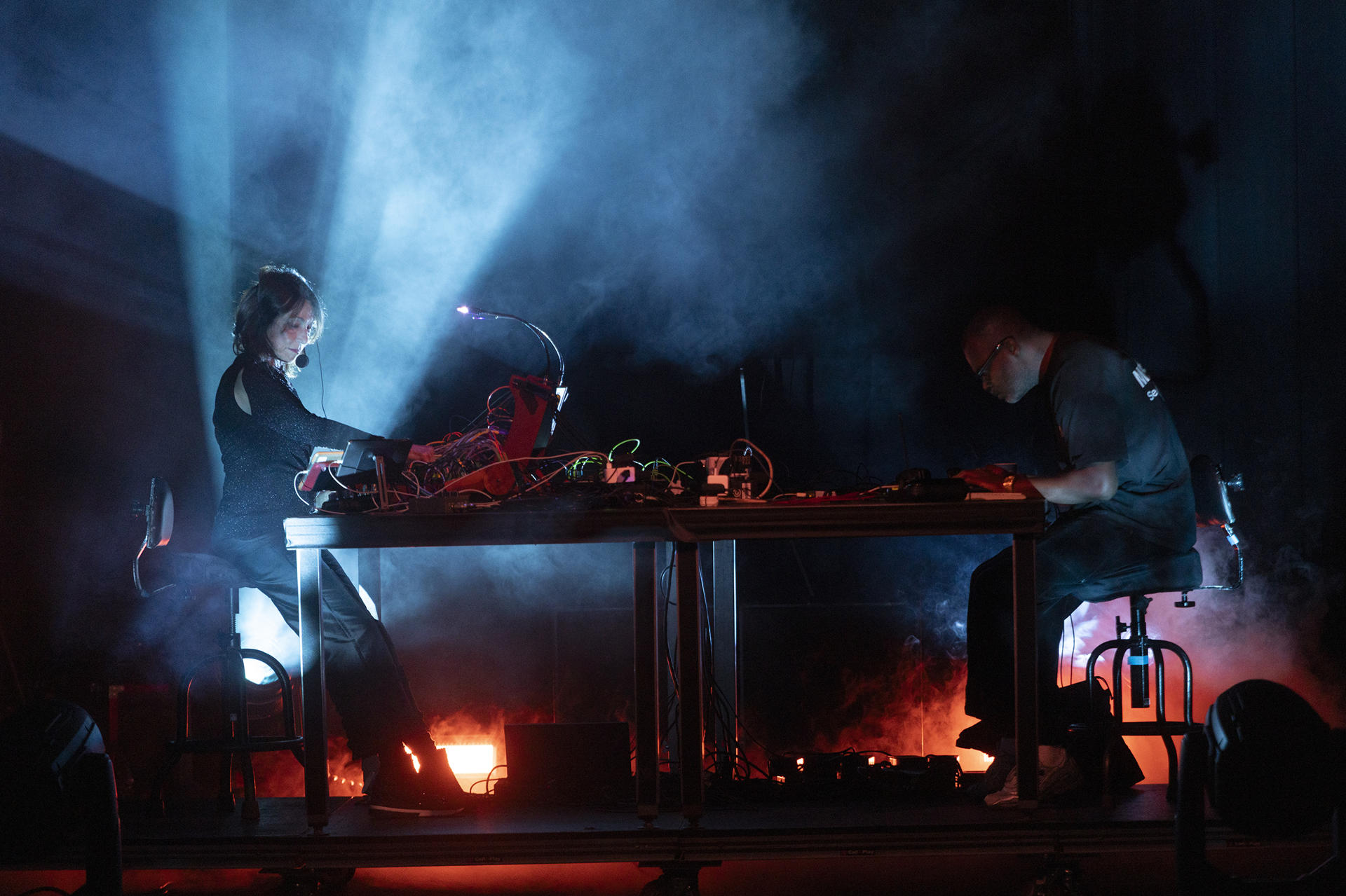 La compositora y pianista estadounidense Suzanne Ciani en la última jornada del Sonar, este sábado en Barcelona. EFE/ Marta Pérez