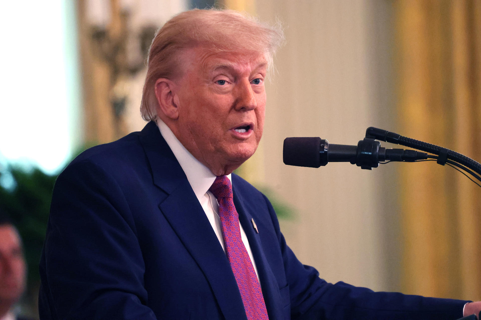 El presidente de EE.UU., Donald Trump, en una foto de archivo. EFE/Octavio Guzmán