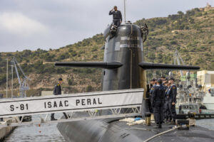 CARTAGENA (MURCIA).- Imagen de archivo del rey Felipe VI en una visita al submarino Isaac Peral S-81, el pasado 19 de mayo.
EFE/Marcial Guillén