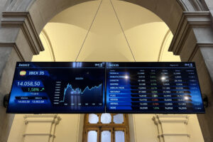 Imagen de archivo de la Bolsa de Madrid.EFE/ Vega Alonso