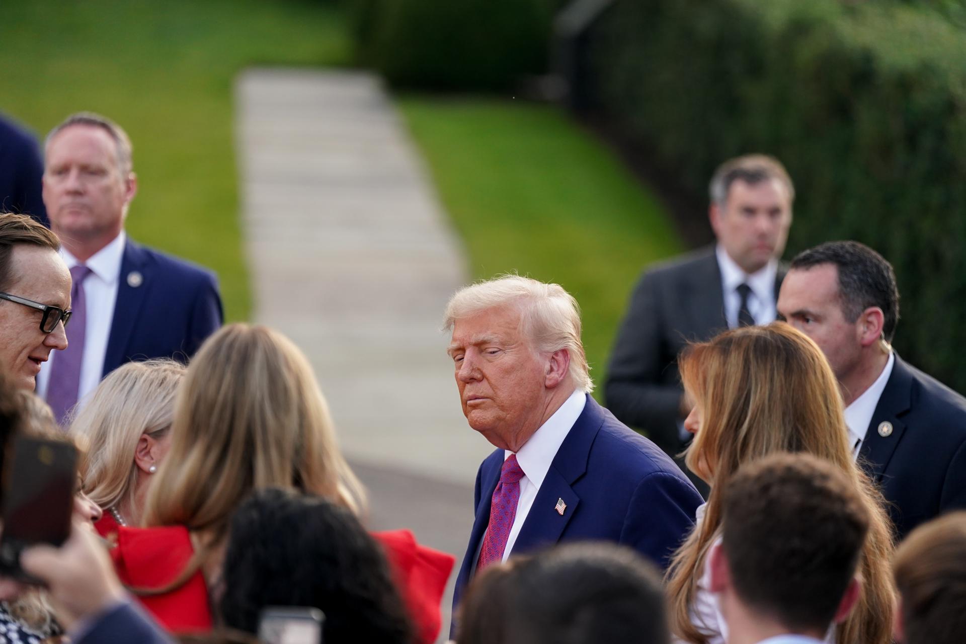 El presidente estadounidense, Donald Trump. EFE/EPA/ALEXANDER DRAGO / POOL