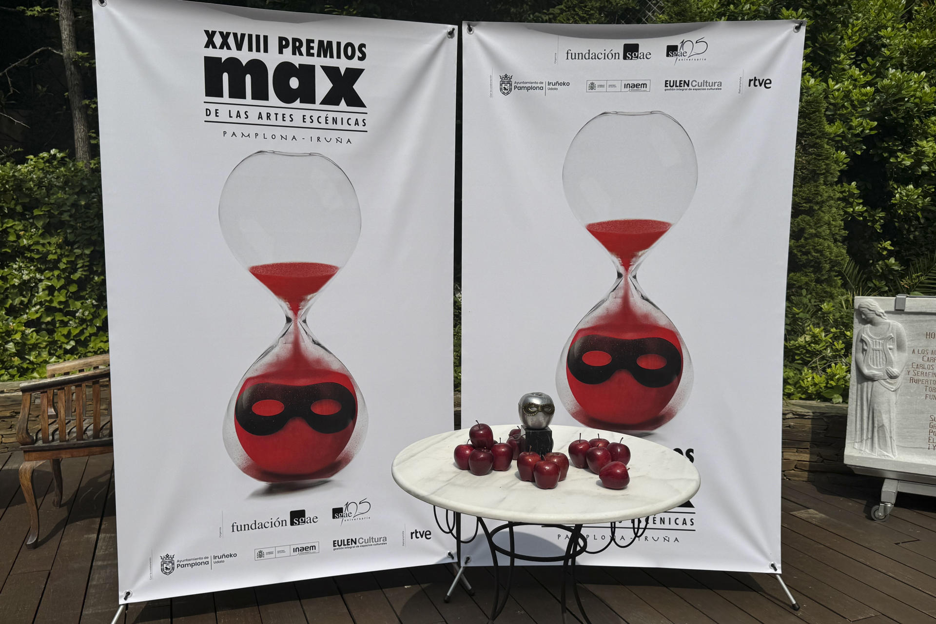 Imagen del cartel de la 28ª edición de los Premios Max de las Artes Escénicas./Archivo. EFE/ Nahia Peciña