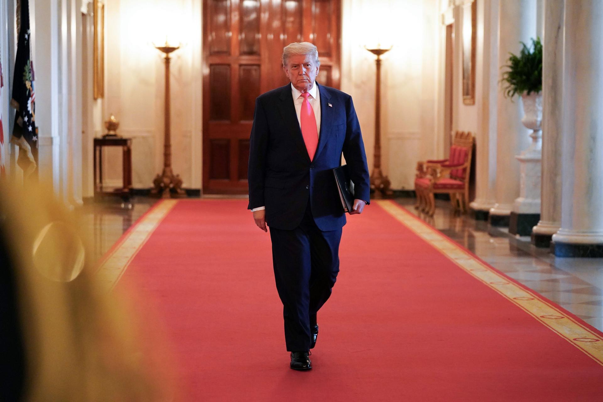 El presidente de Estados Unidos, Donald Trump. EFE/Ken Cedeno