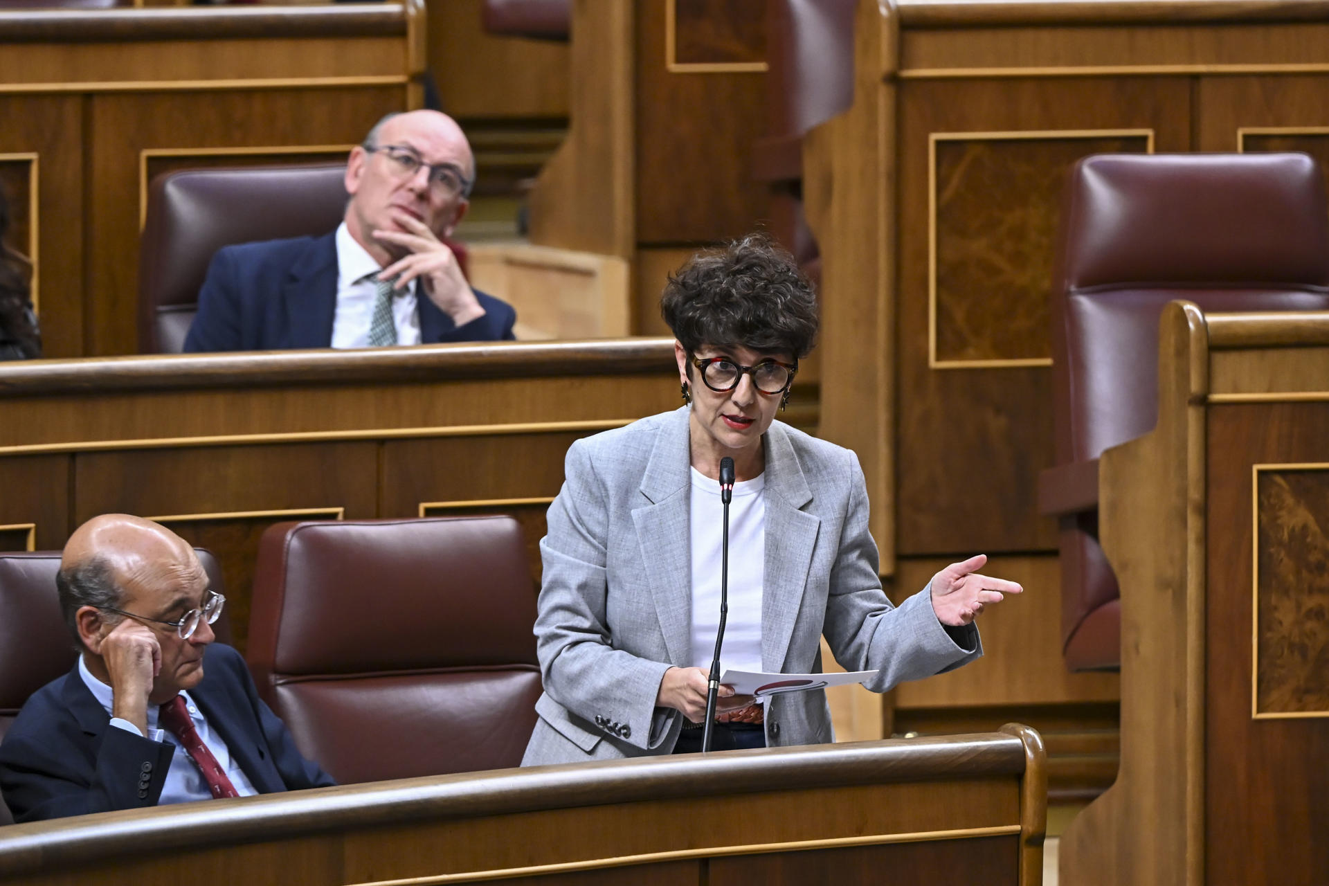 La diputada del PNV Maribel Vaquero en el Congreso en una imagen de archivo. EFE/ Fernando Villar