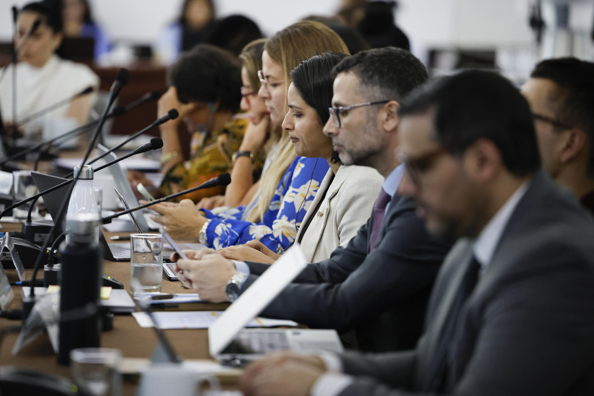 Asistentes a la Consulta Regional del Grupo de Estados de América Latina y el Caribe (Grulac) este 3 de junio de 2025, en Ciudad de Panamá (Panamá). EFE/ Bienvenido Velasco