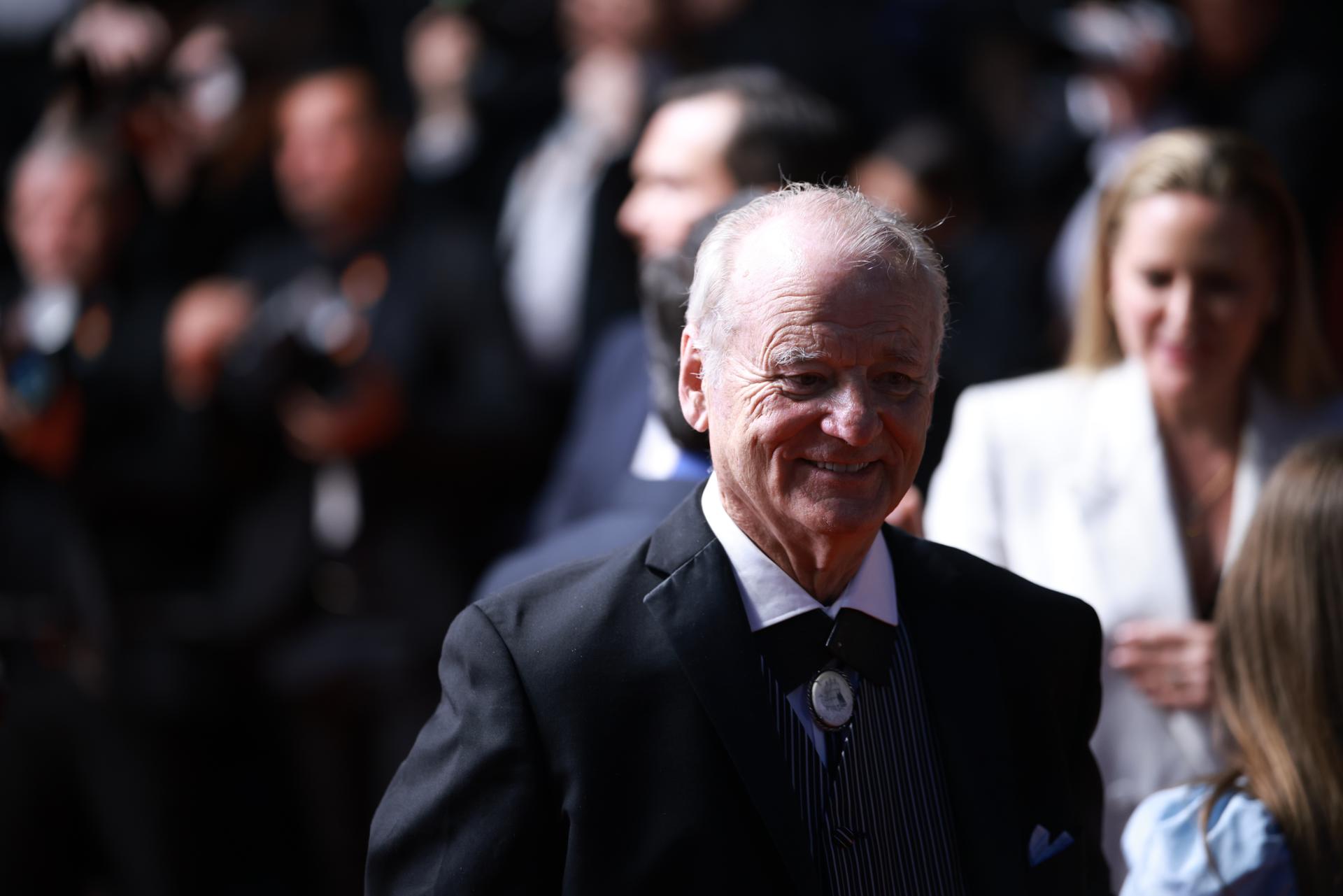Imagen de archivo (18/5/2025) de Bill Murray en el 78 Festival de Cannes. EFE/EPA/CLEMENS BILAN
