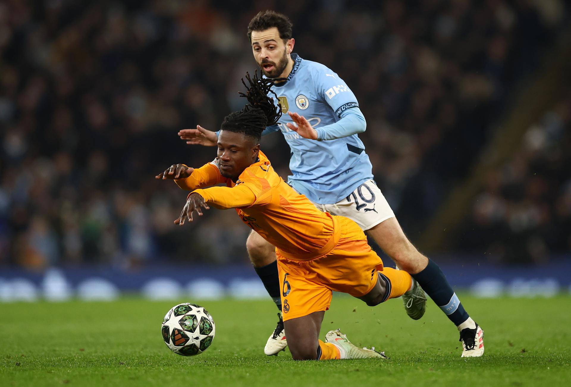 Bernardo Silva, del Manchester City. EFE/ADAM VAUGHAN