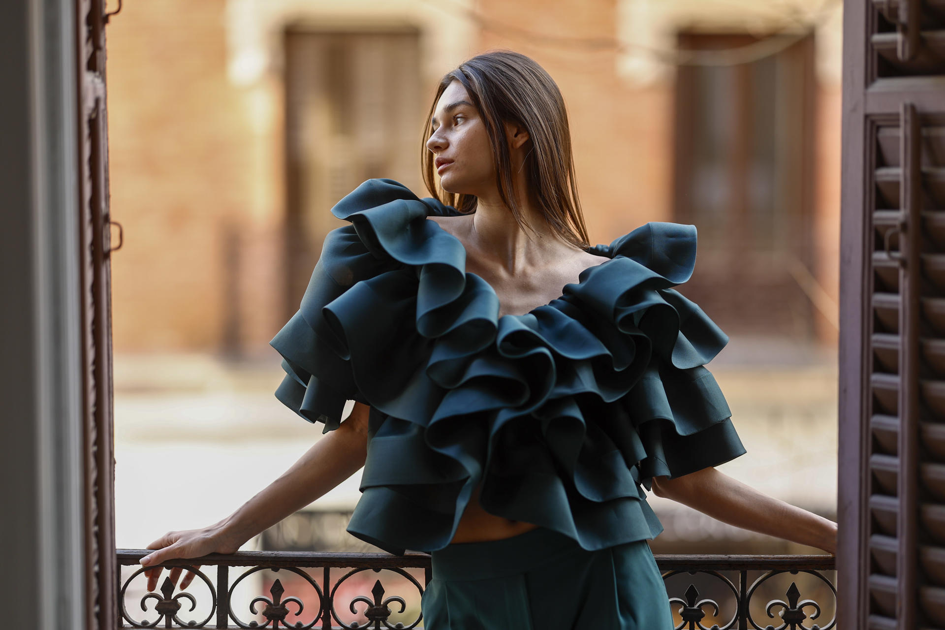Imagen de archivo de un diseño de Marcos Luengo para un desfile de Madrid es Moda. EFE/ Rodrigo Jimenez