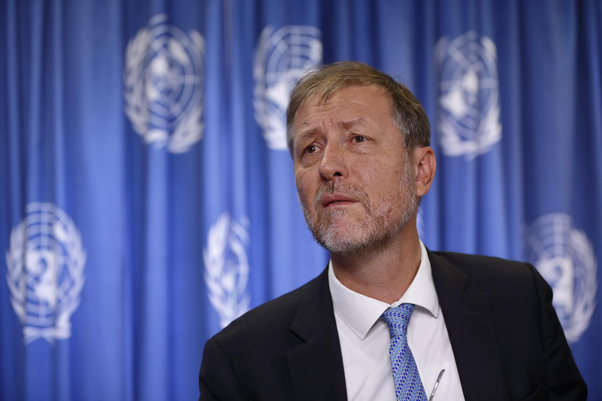 El representante regional para América del Sur del Alto Comisionado de las Naciones Unidas para los Derechos Humanos, Jan Jarab, en una foto de archivo. EFE/José Méndez