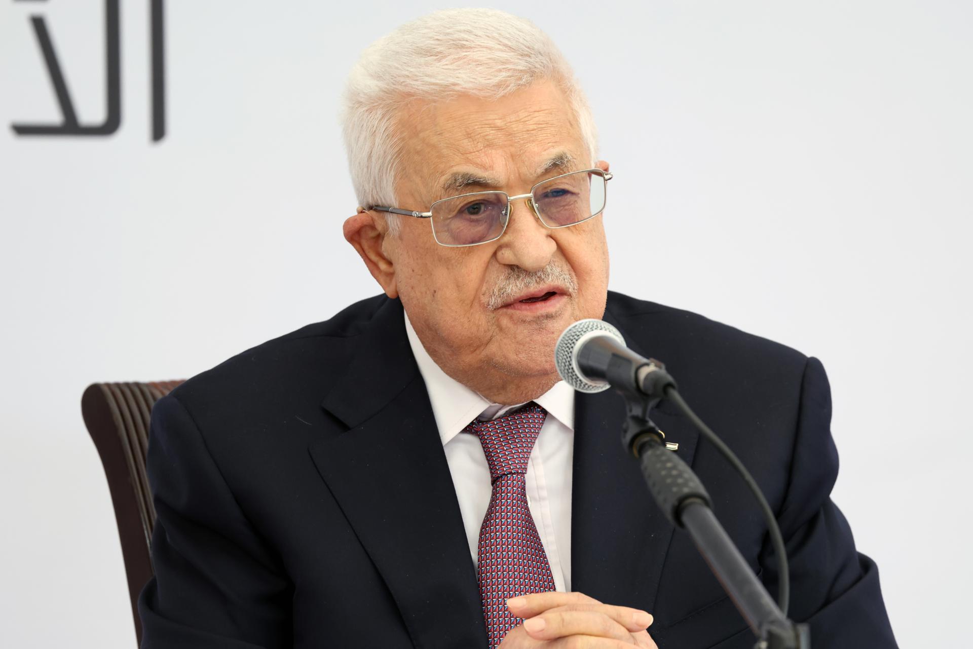 Imagen de archivo del presidente de la Autoridad Nacional Palestina (ANP), Mahmud Abás. EFE/EPA/ALAA BADARNEH