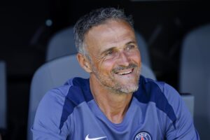 El entrenador del Paris Saint-Germain, Luis Enrique, durante un partido del Mundial de Clubes. EFE/CAROLINE BREHMAN