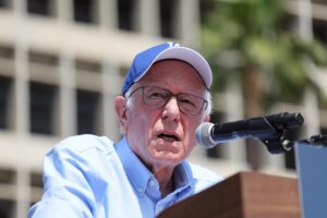 Foto de archivo del senador Bernie Sanders. EFE/DAVID SWANSON
