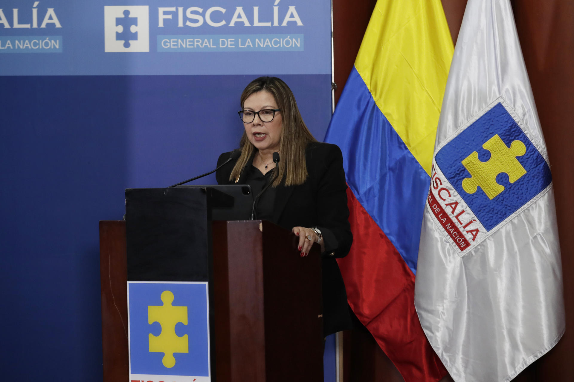 Foto de archivo de la fiscal general de Colombia, Luz Adriana Camargo. EFE/ Carlos Ortega