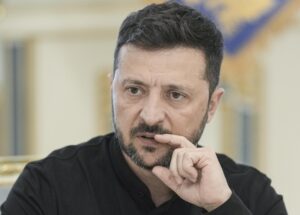 El presidente de Ucrania, Volodímir Zelenski, en una imagen de archivo. EFE/EPA/STRINGER