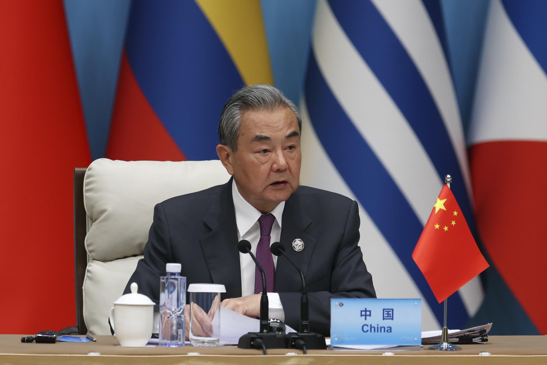 Foto de archivo del ministro chino de Relaciones Exteriores, Wang Yi. EFE/FLORENCE LO / POOL