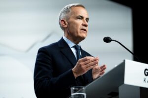Fotografía de archivo del primer ministro canadiense, Mark Carney. EFE/EPA/Spencer Colby