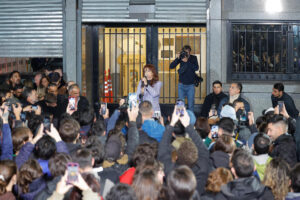 La expresidenta de Argentina Cristina Fernández de Kirchner. EFE/ Juan Ignacio Roncoroni