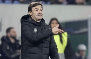 Santi Denia, técnico de la selección sub-21 que disputará el Europeo de la categoría. EFE/EPA/RONALD WITTEK