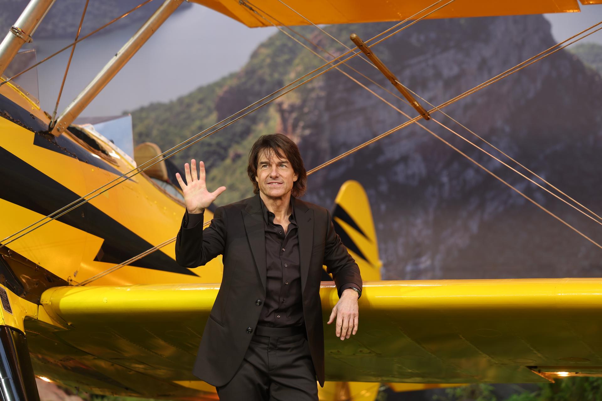 Fotografía de archivo de Tom Cruise. EFE/EPA/NEIL HALL