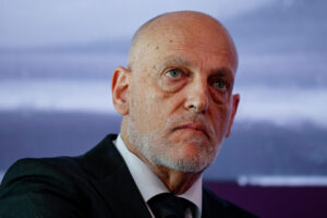 El presidente de LaLiga, Javier Tebas, en foto de archivo de Daniel González. EFE