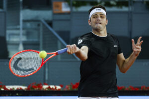 El estadounidense Taylor Fritz en una imagen de archivo esta temporada. EFE / Juanjo Martín.