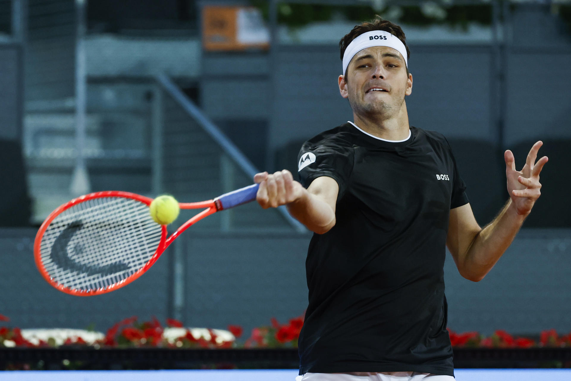 El estadounidense Taylor Fritz en una imagen de archivo esta temporada. EFE / Juanjo Martín.