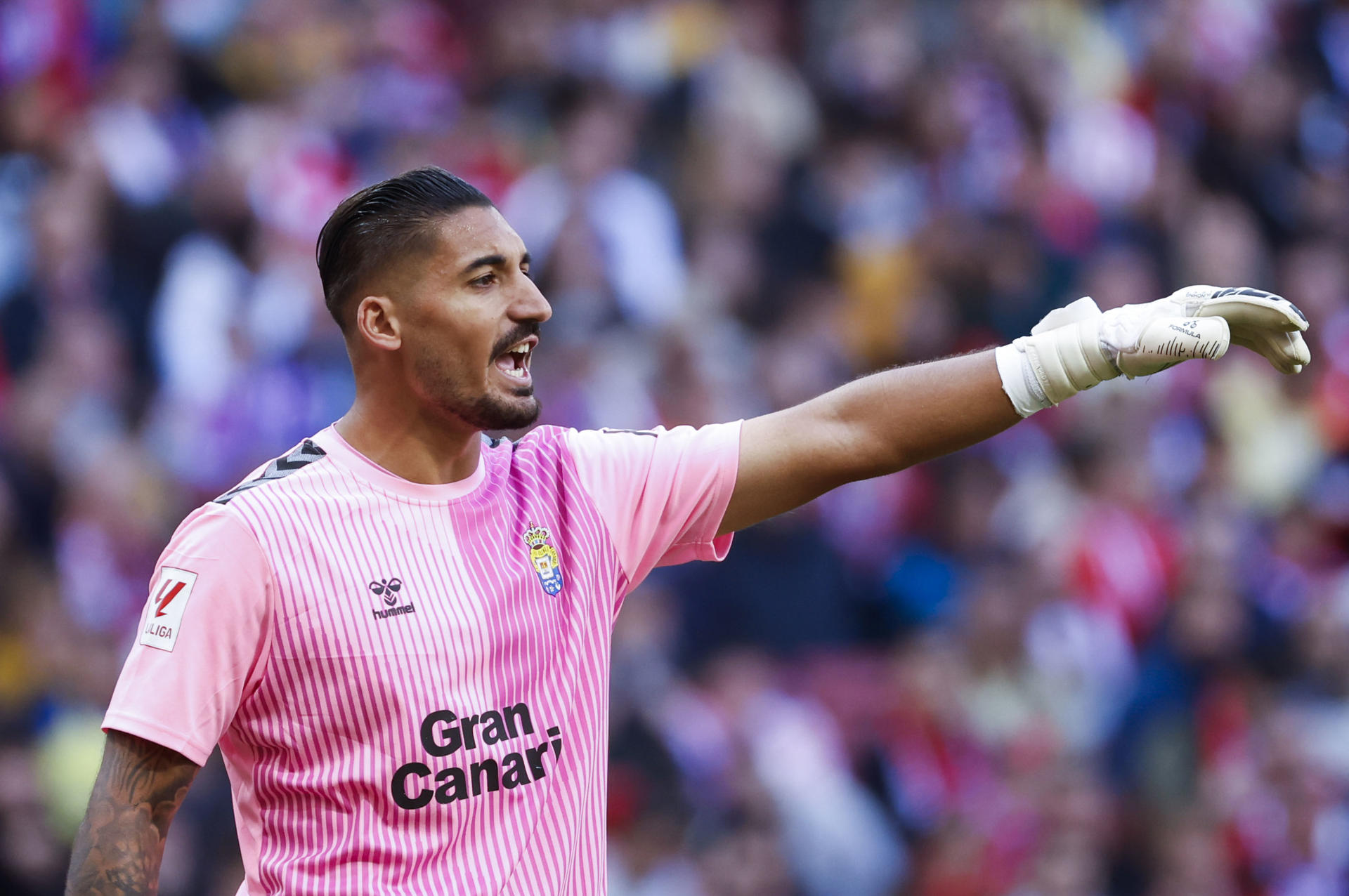 El guardameta Álvaro Valles, fichado por el Real Betis hasta 2030. EFE/ Daniel González