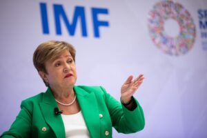 La Directora Gerente del FMI, Kristalina Georgieva, en una foto de archivo. EFE/EPA/MAANSI SRIVASTAVA